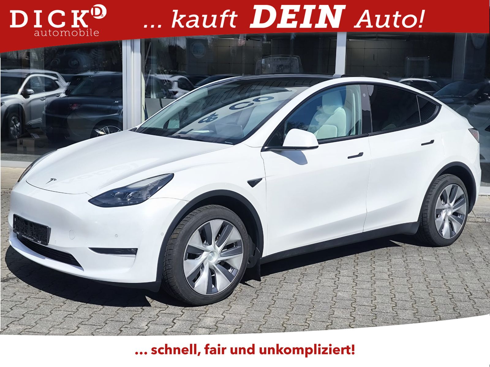 Fahrzeugabbildung Tesla Model Y LR Dual AWD PANO+STDHZ+NAVI+LED+ACC+19"+