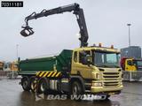 Scania P410 P 8X4 NL-Truck HMF 1800K3 Kran Crane HSW 2- - Scania Standard-SZM