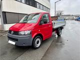 Volkswagen T5 2.0TDI Pritsche TÜV Neu 1-Hand  - rote Volkswagen T5 Transporter