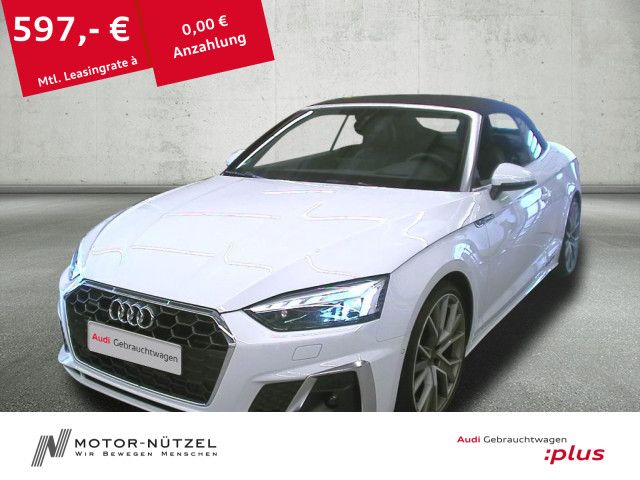 Audi A5 Cabriolet 40 TFSI QU S-LINE MATRIX+NAV+HuD+20