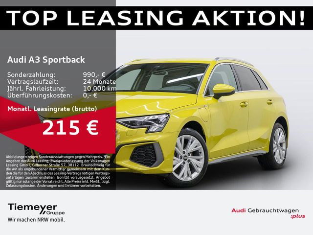 Audi A3 Sportback 40 TFSIe S LINE LED eKLAPPE SPORTSI