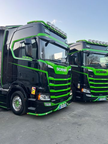 Scania 2 x S500 SHOW!! FULL AIR !! Euro6D !!New Tacho!!