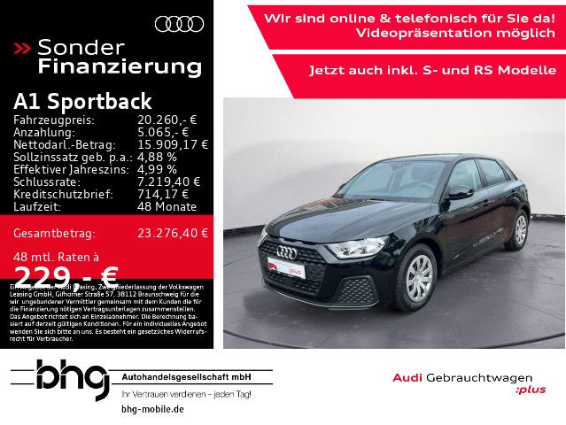 AUDI A1 Sportback 30 TFSI MMI/Kamera/Assist/uvm.