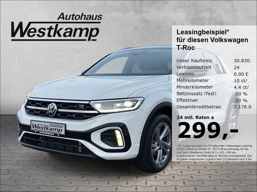 T-Roc R-Line 1.5 TSI DSG Anh.Kpl. Kamera