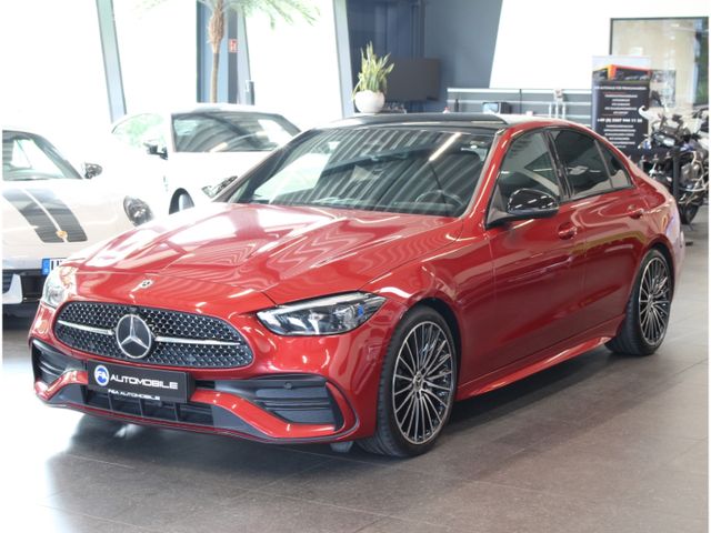 Mercedes-Benz C 200 AMG Line R.Kamera+Pano+AppleCarPl+Designo