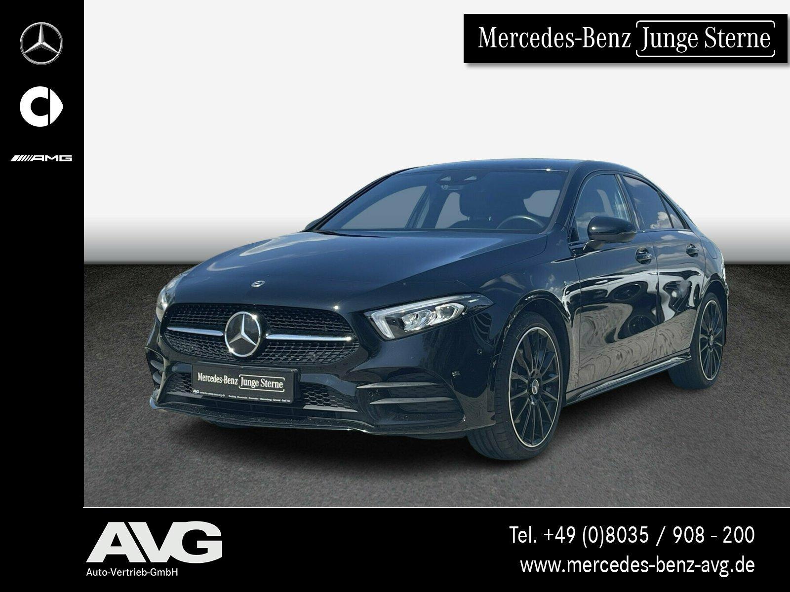 Mercedes-Benz A 250 e Limousine AMG DISTRONIC RFK MBUX Night.