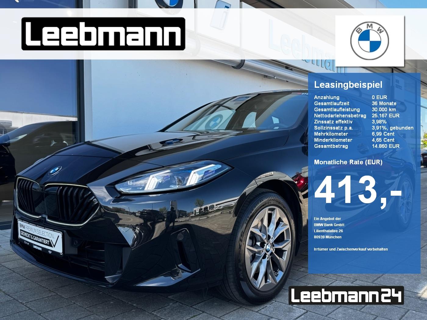 BMW 120d HeadUp/IconicGlow/ACC Finanzierung ab 0,99%