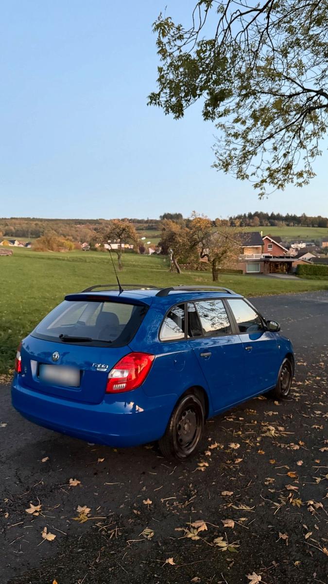 Skoda Fabia 2009 — interior