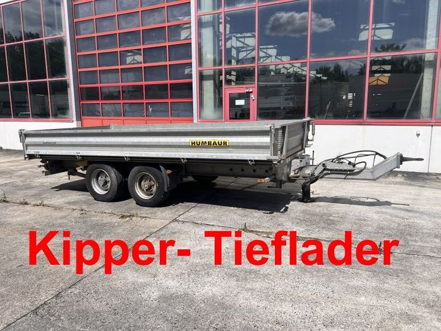 Humbaur  Tandemkipper- Tieflader