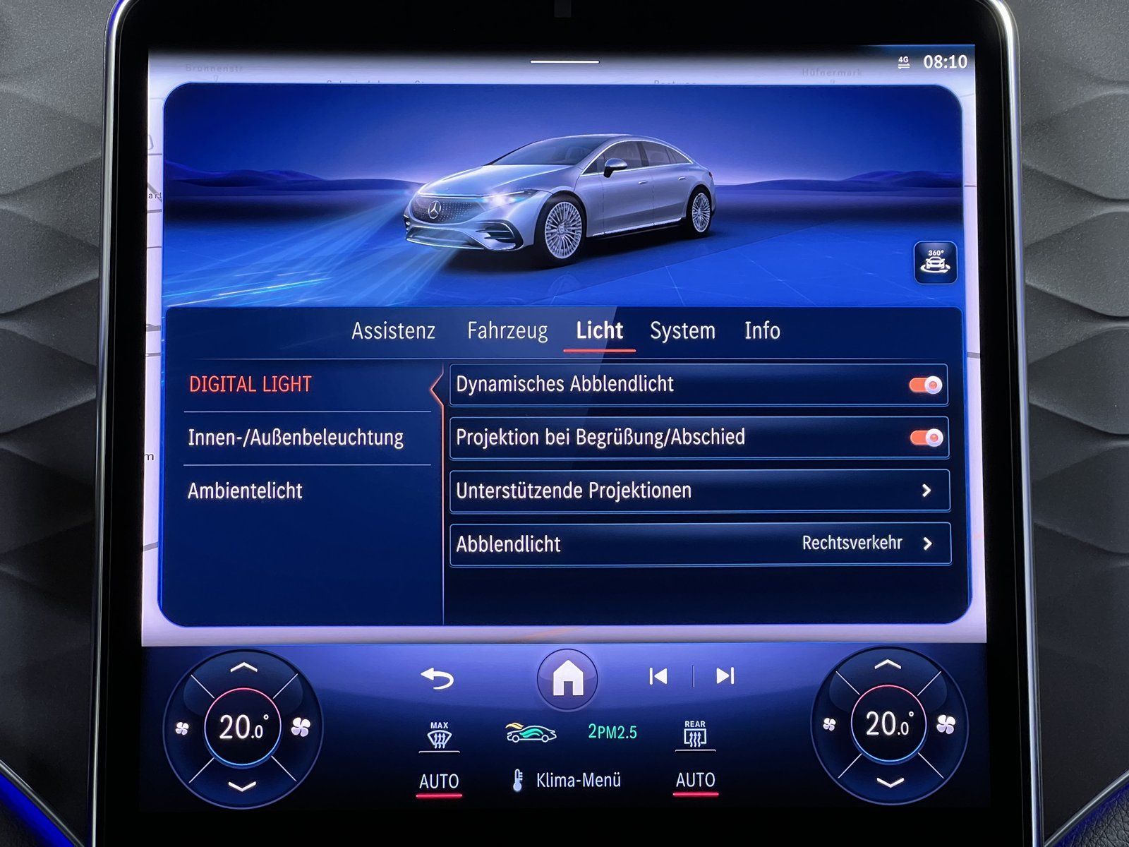 Mercedes-Benz EQS 450 EA Sitzklima Massage HA-LE AHK 360° foto 24