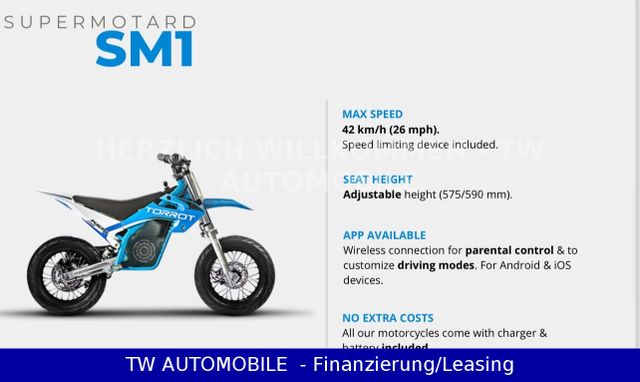 Gasgas Torrot Kids E - Bike*App/Steuerung*TRIAL*MX*SM