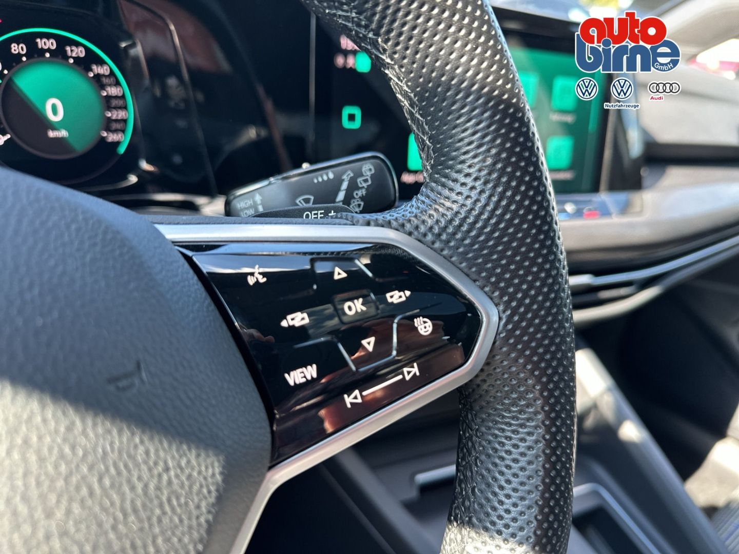 Golf VIII GTE eHybrid HUD StandHZG AHK Panodach