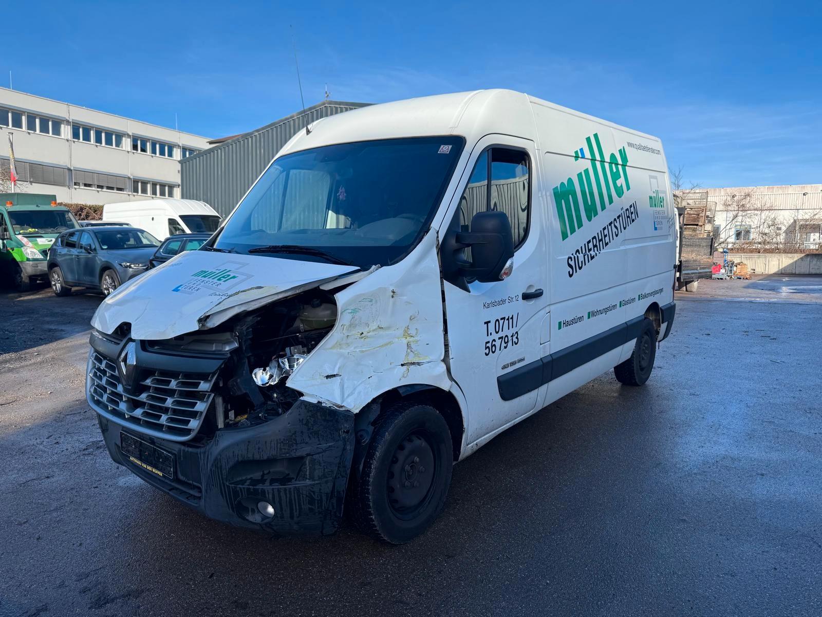 Renault Master III Kasten L2H2 3,5t Klima Kühler dicht !
