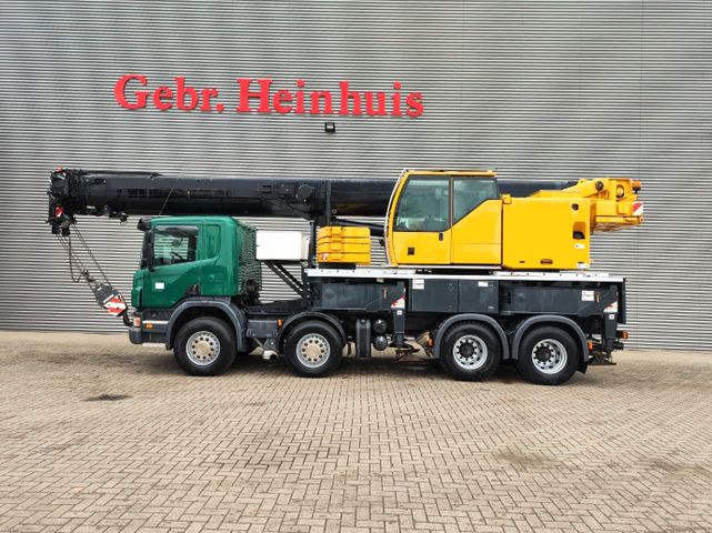 Scania P420 8x4 Euro 5 Liebherr LTF 1045-4.1