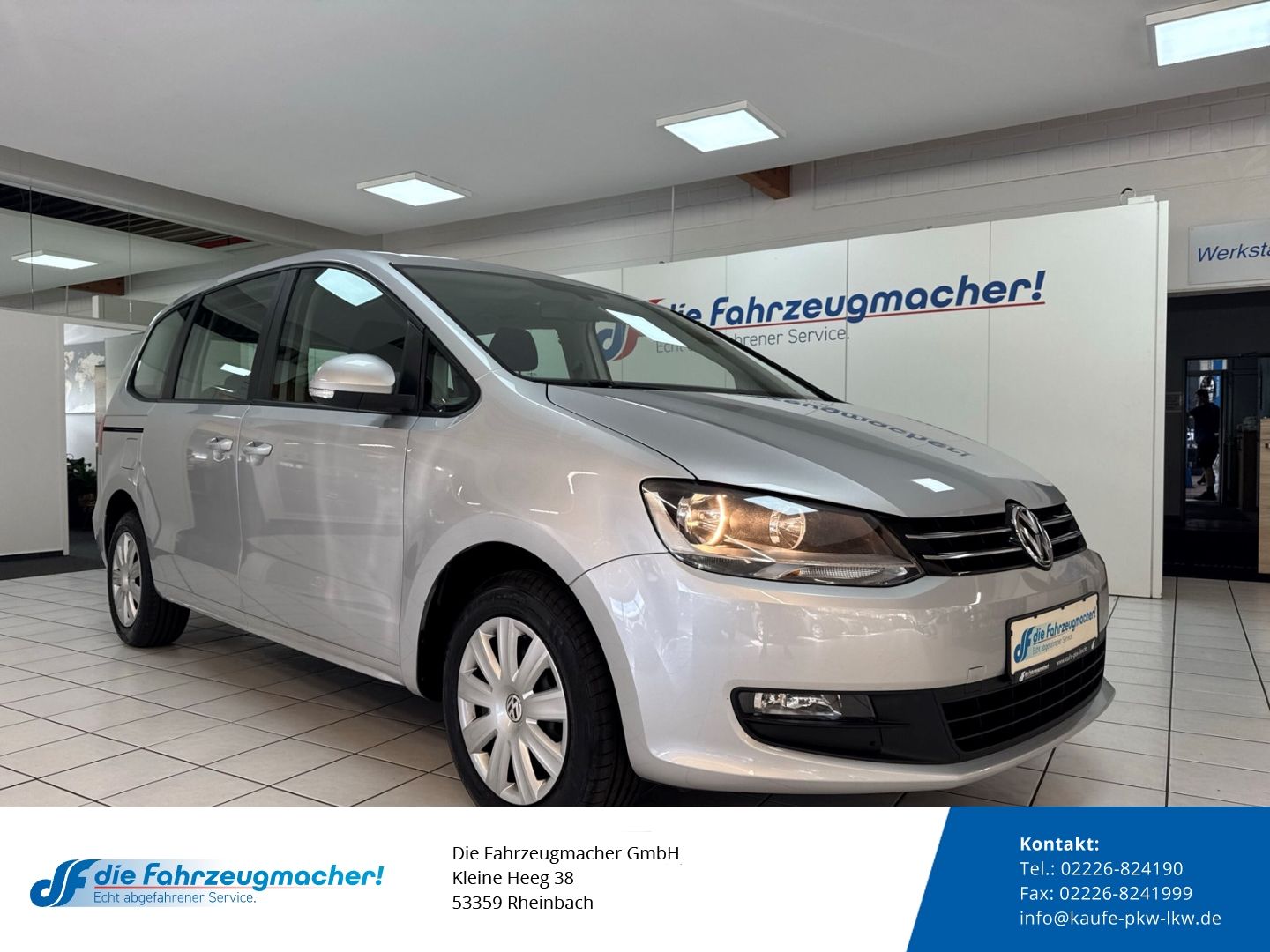Fahrzeugabbildung Volkswagen Sharan Trendline BMT Dyn. Kurvenlicht Mehrzonenk