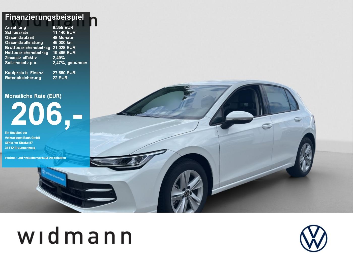 Volkswagen Golf Life 1.5 TSI 115 PS DSG NAVI ACC Harman Kar