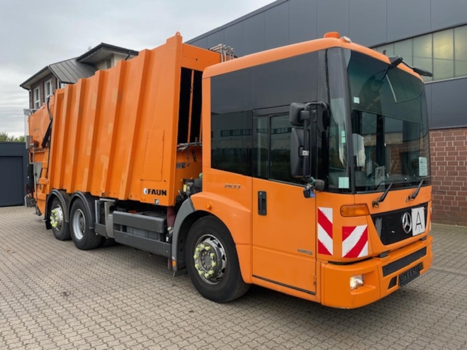 Mercedes-Benz 2633 6x2 R Econic Faun VarioPress 522