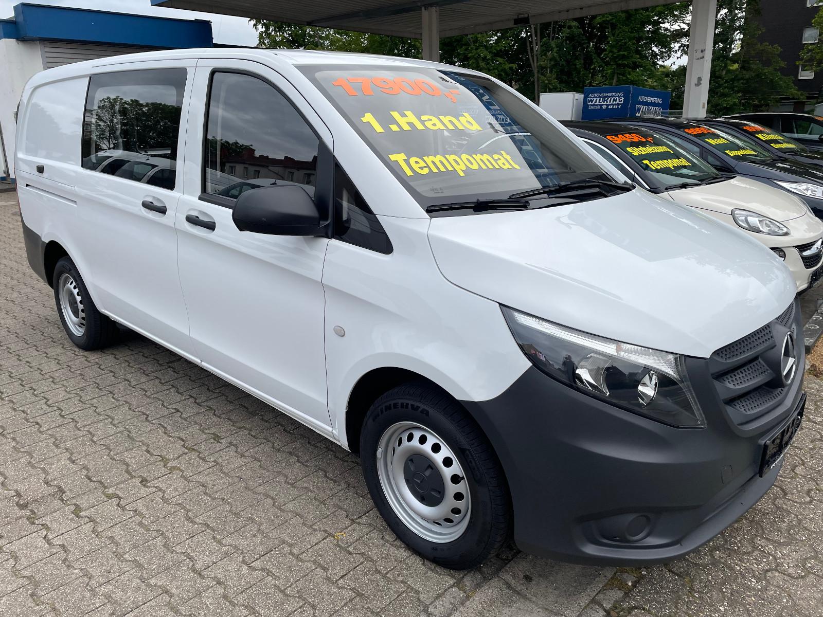Mercedes-Benz Vito Kasten lang 116 CDI RWD AHK Kamera 1-Hand