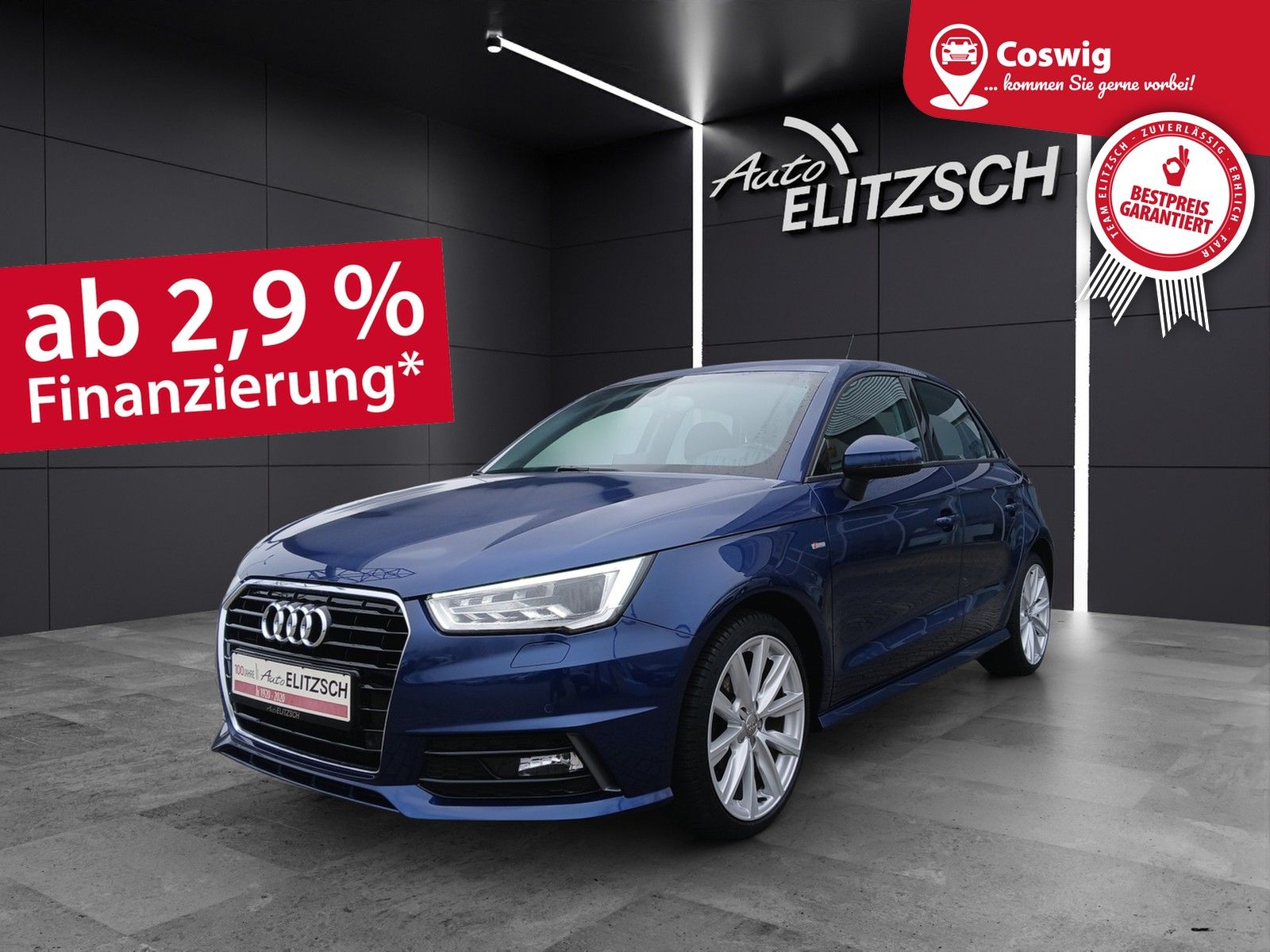 Fahrzeugabbildung Audi A1 Sportback TFSI sport Xenon GRA PDC SH