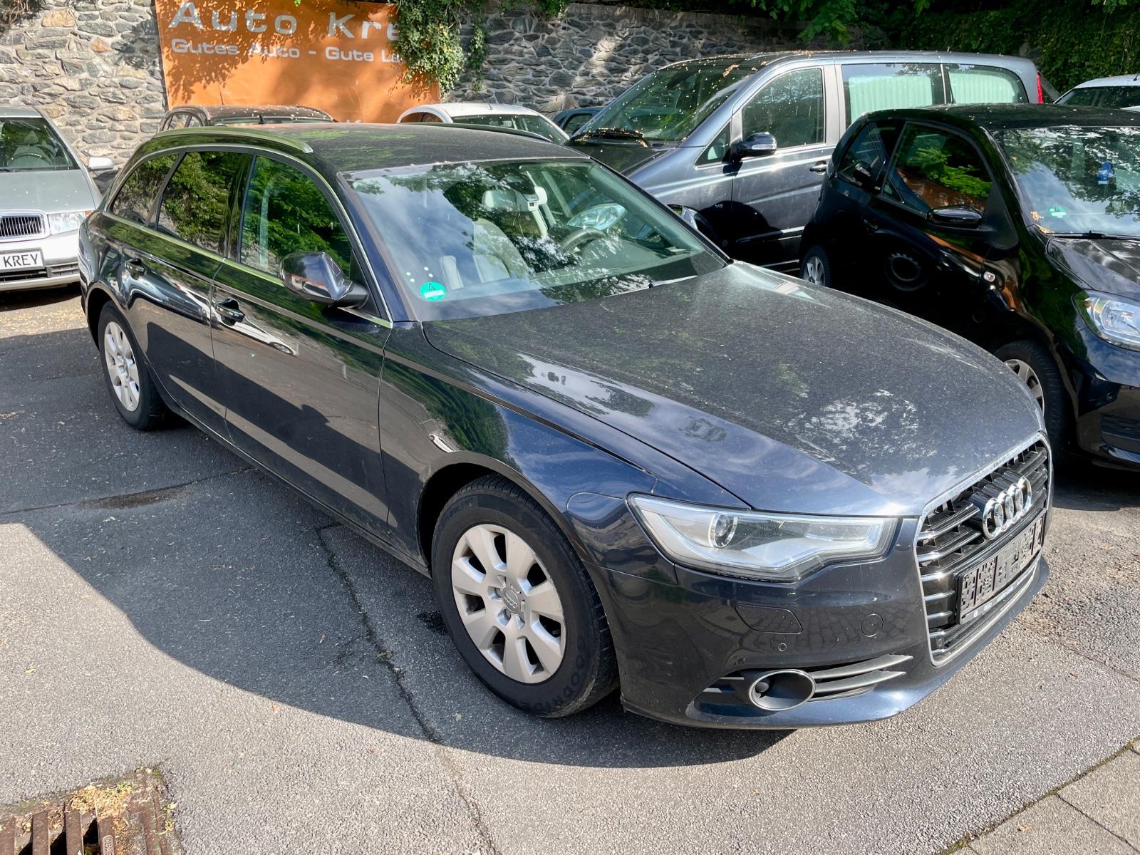 Audi A6 2012 — rear view