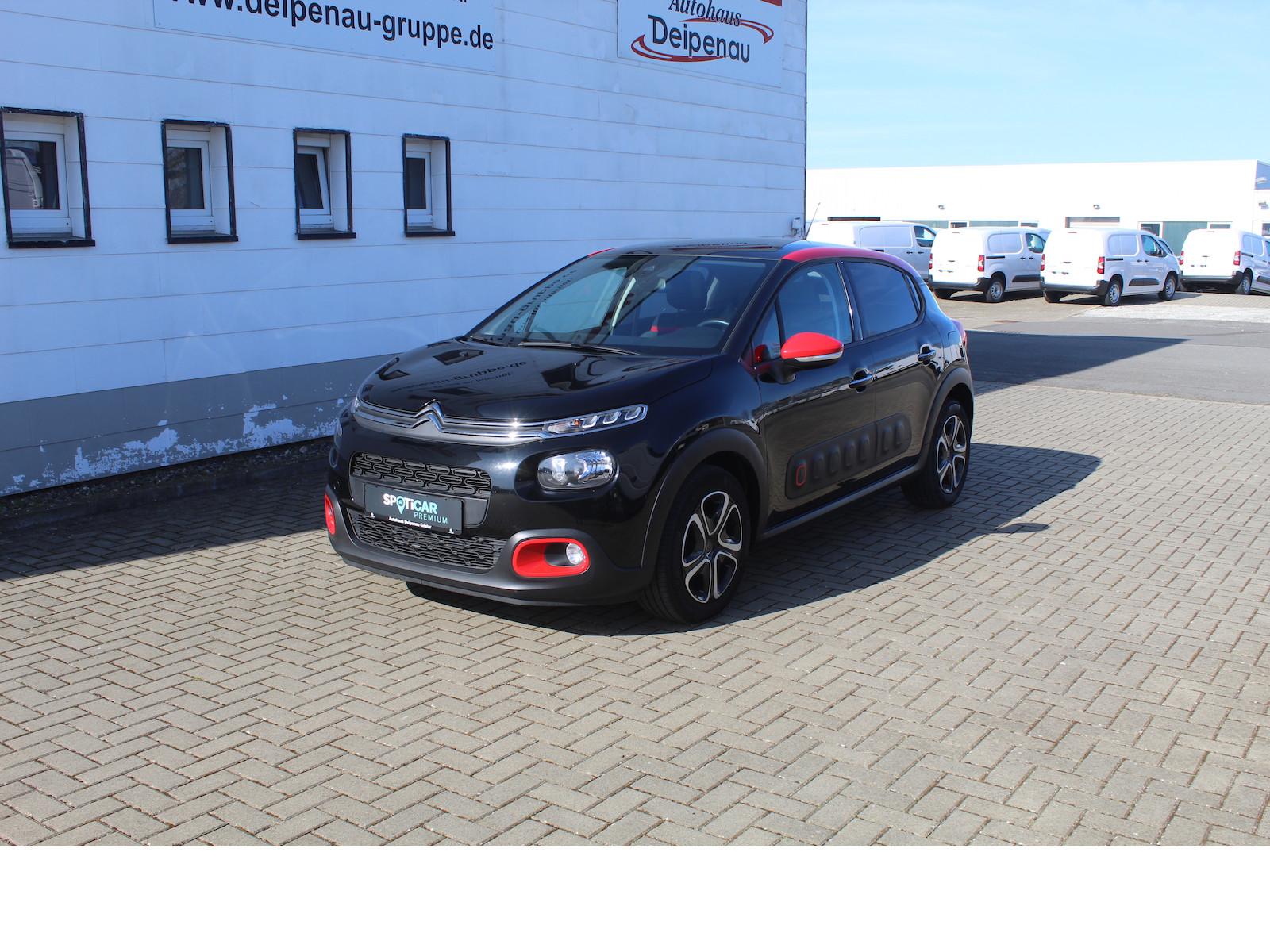 Citroën C3 Shine PT 110 Panoramadach elekt.Dach in Rot C