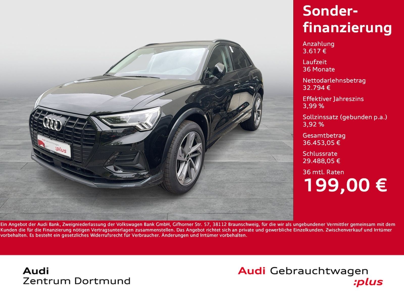 Audi Q3 40 quattro advanced AHK ACC LM19 EKLAPPE NAVI foto 2