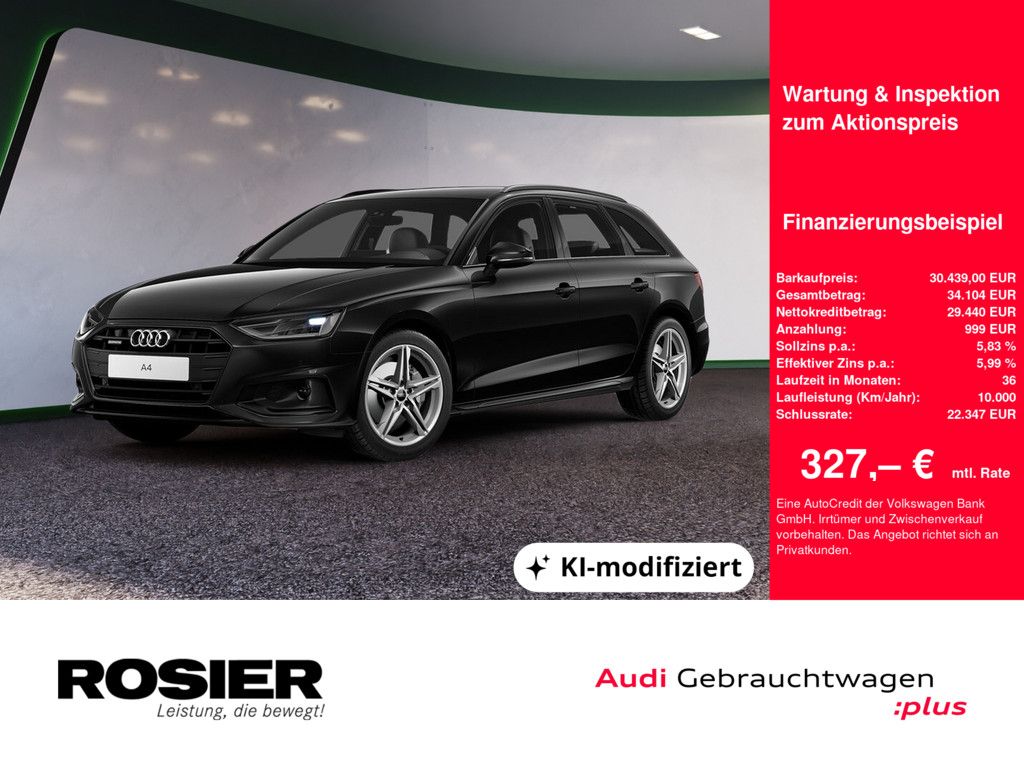 Audi A4 Avant 40 TDI quattro S tronic advanced ACC BT