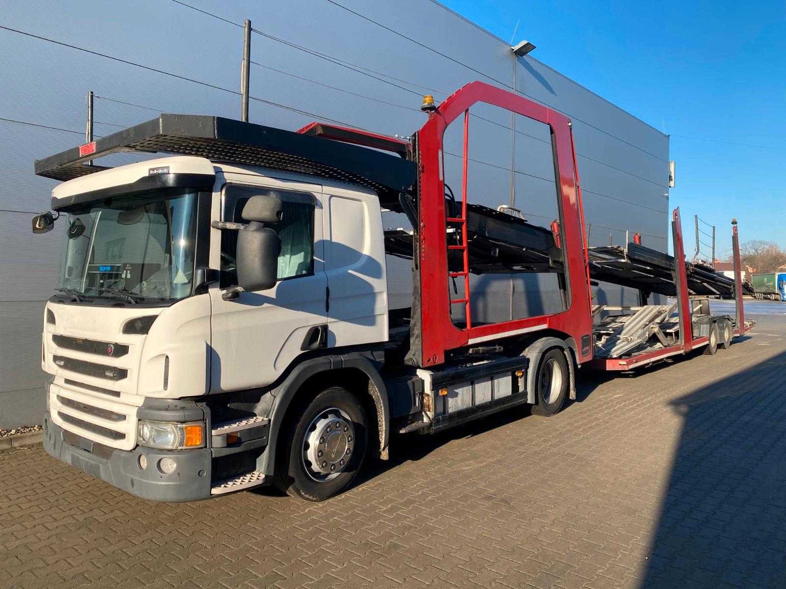 Scania P410 + LOHR EUROLOHR