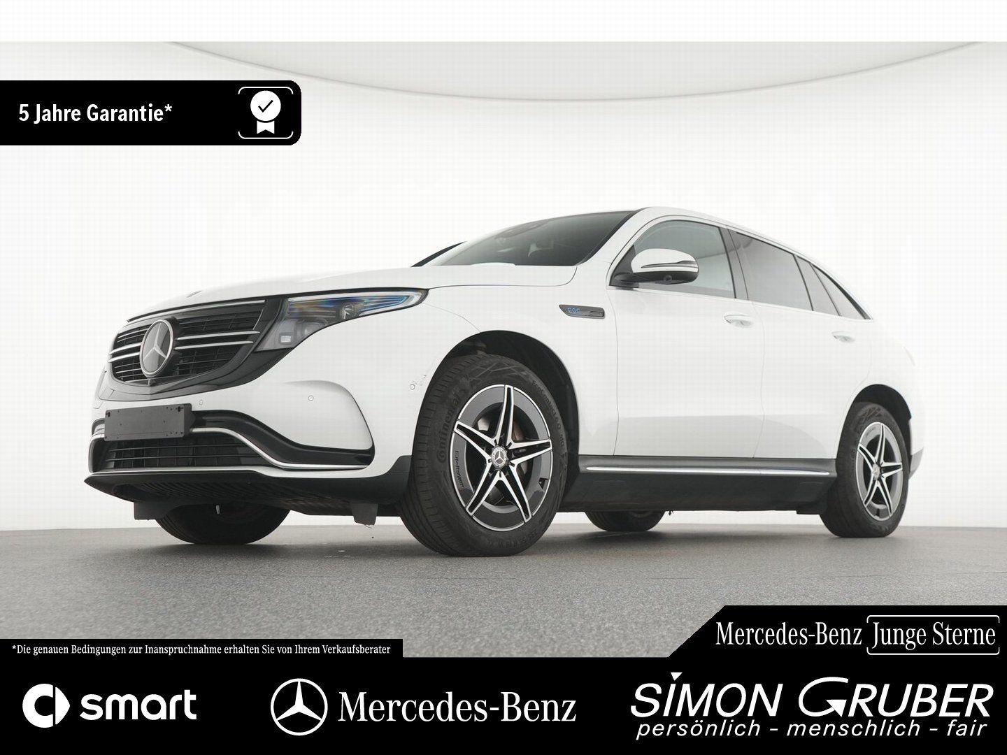 Fahrzeugabbildung Mercedes-Benz EQC 400 4M AMG Designo Leder SD Distronic KeyGo