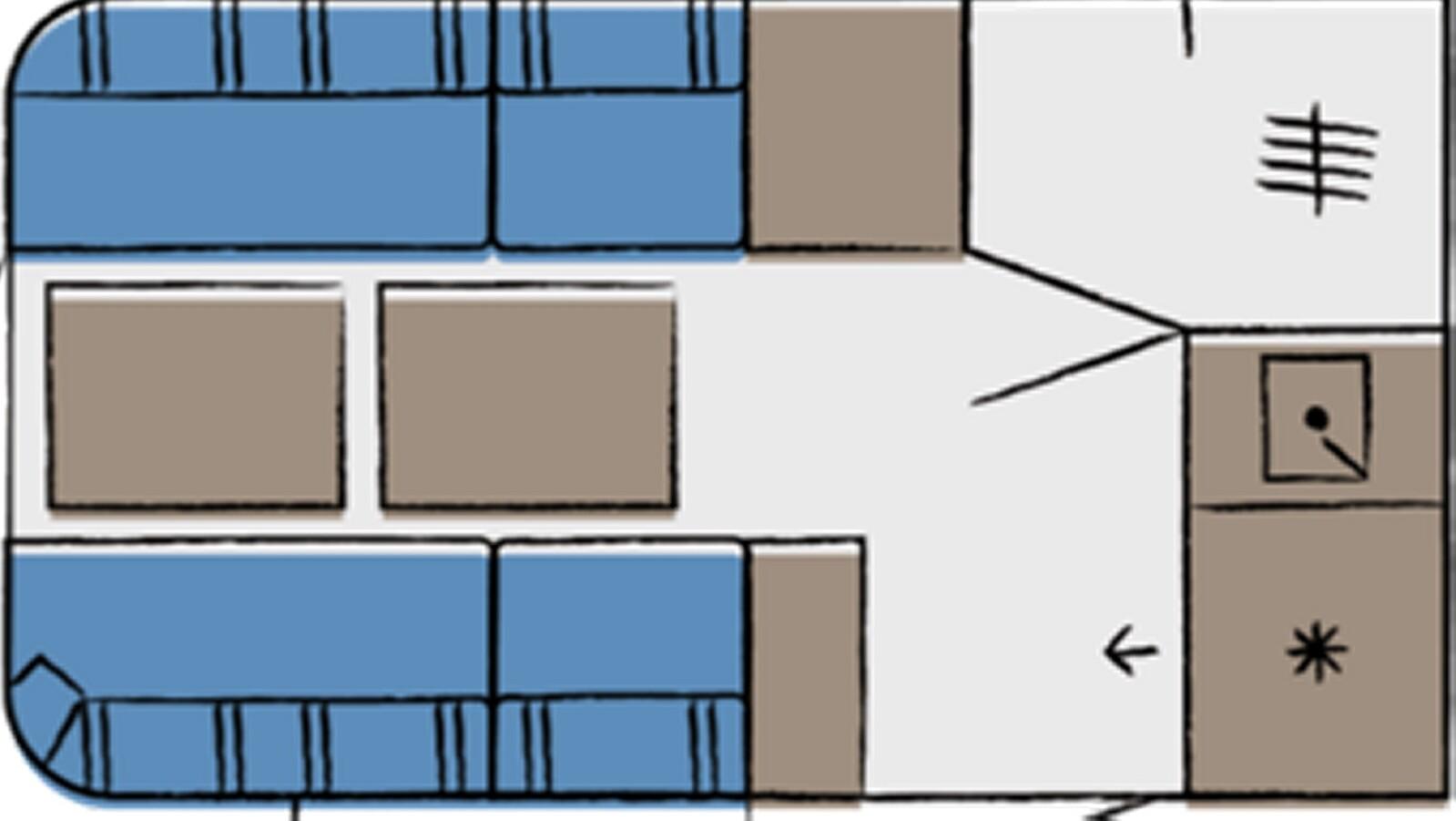 Hobby Beachy 360 Alufelgen, Ordnungsboxen,Vorb.Autark