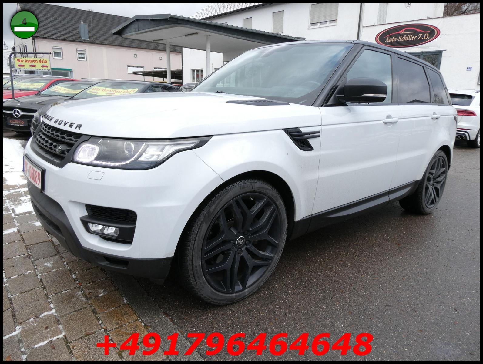 Land Rover RANGE ROVER SPORT SDHSE BLACK+EU6+SERVICE+TÜVNEU