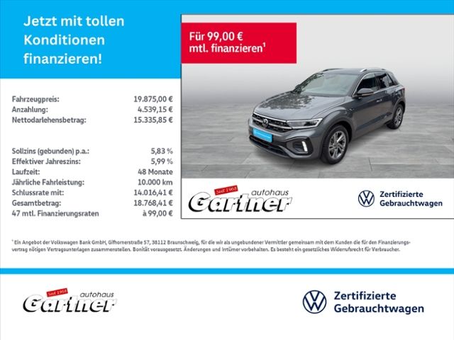 T-Roc R-LINE 1.0 TSI 6 GANG REAR VIEW NAVI SHZ A