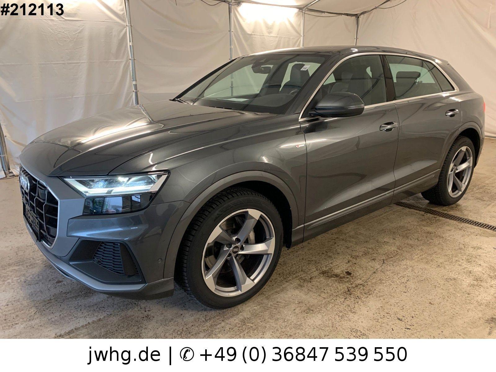Audi Q8 50 quattro S-Line+Ext ACC/S-SITZE/21″/PANO