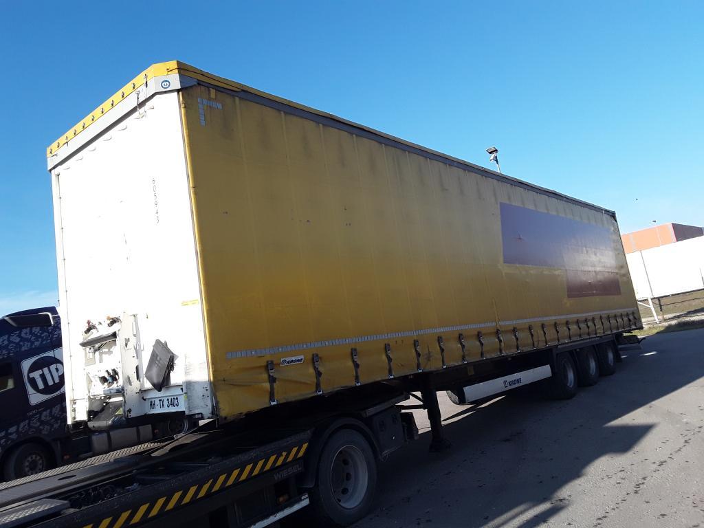 Krone Trailer Curtainsider Lifting + Sliding Roof Mega