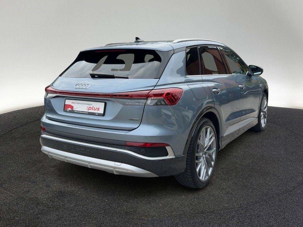 Audi Q4 50 e-tron S line quattro Sonos Pano ACC Navi foto 5