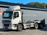 DAF CF 250 VDL-Abrollkipper mit Planenaufbau u. LBW - Pkw-Anhänger Mit plane