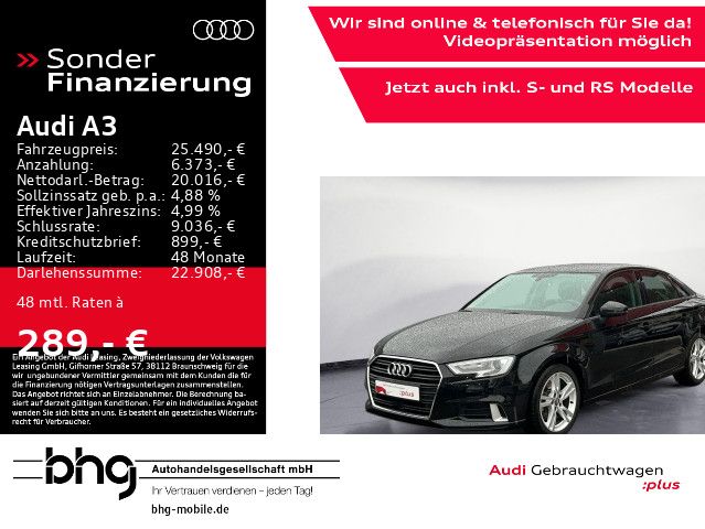 Audi A3 35 TDI Limousine S tronic sport AHK Vorbereit