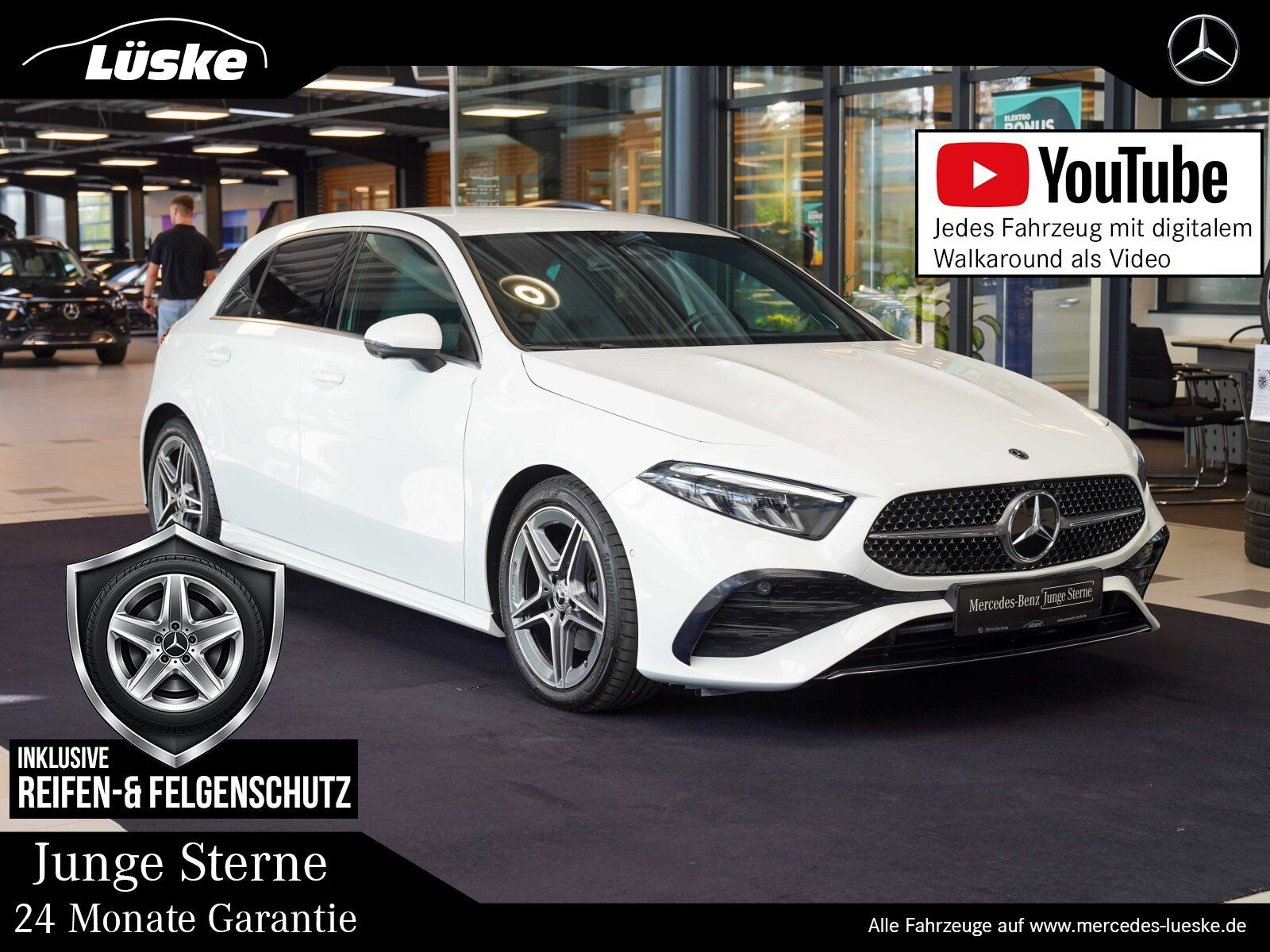Mercedes-Benz A 200 d AMG Line 360° DISTRO Burmester Standhzg foto 1