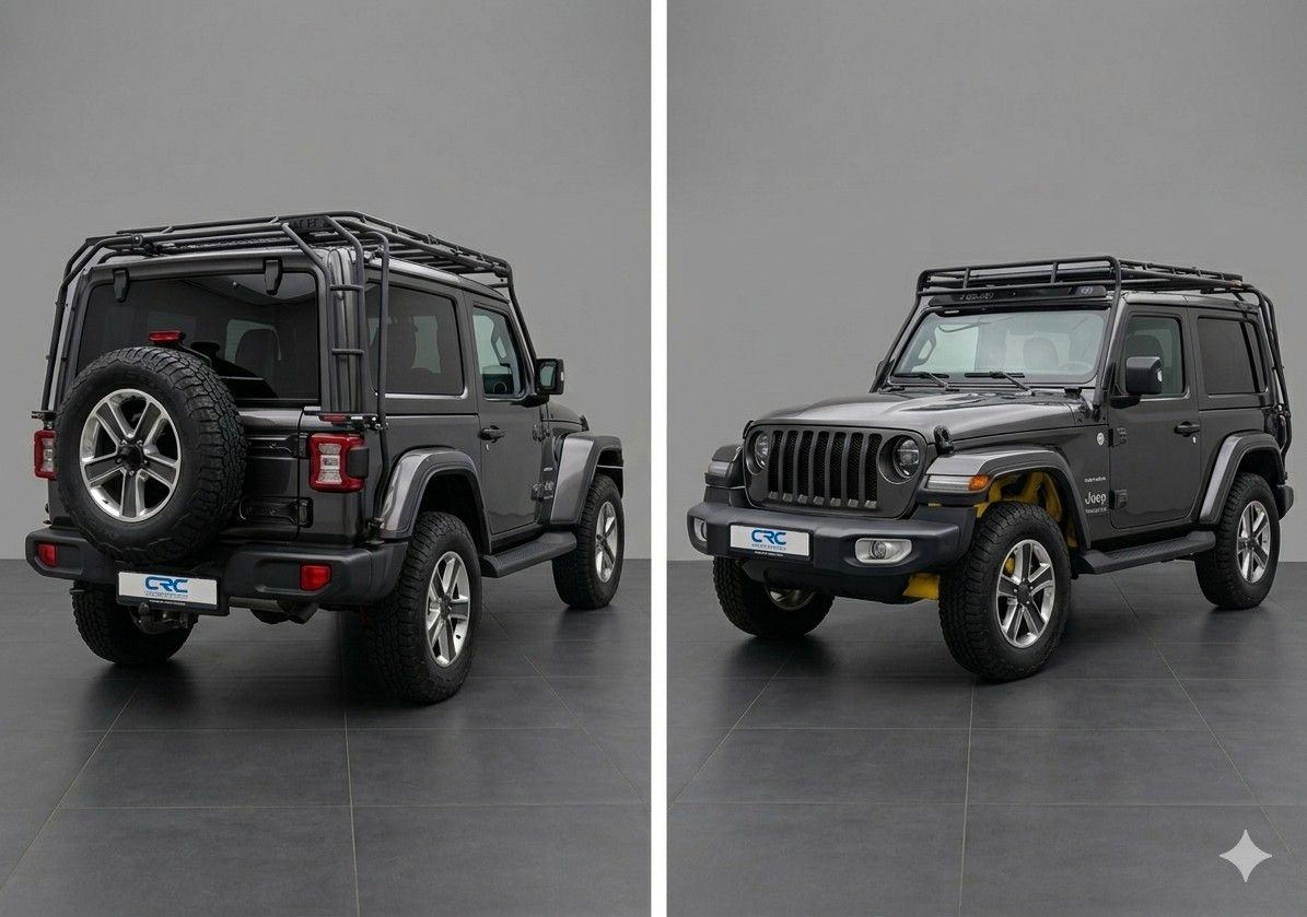 Fahrzeugabbildung Jeep Wrangler Unlimited Sahara TÜV neu Cabrio