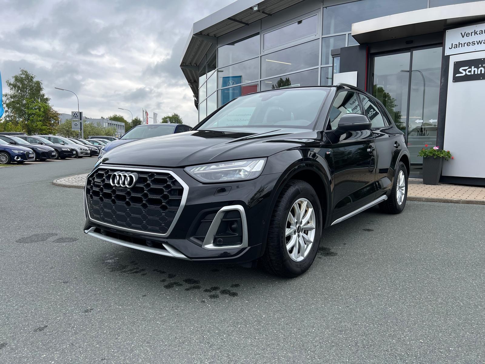 Audi Q5 50 TFSIe quattro S-line + AAS + HUD + 360°