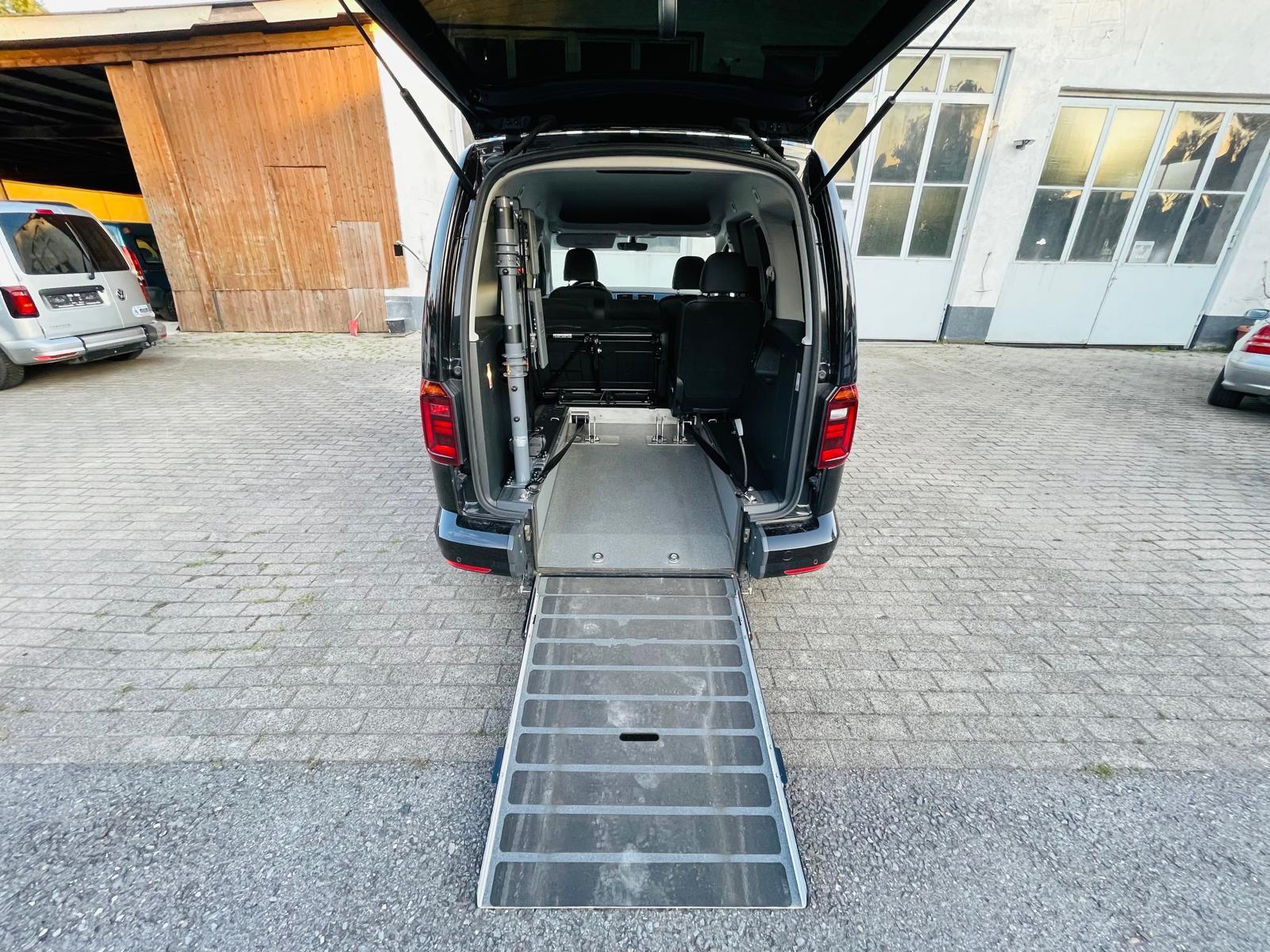 Volkswagen Caddy Highline-Rollstuhlrampe+Futuresafe