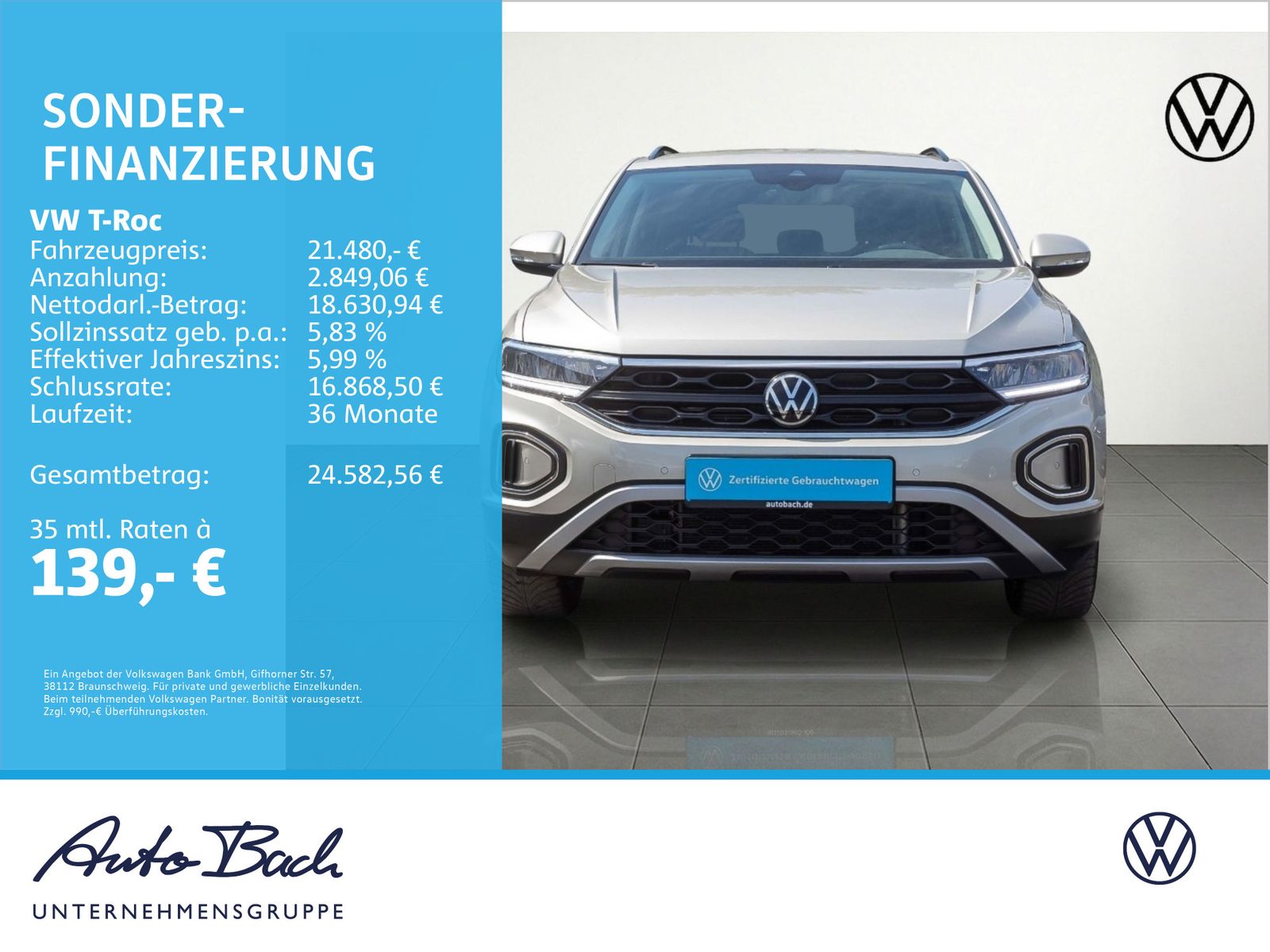 Volkswagen T-Roc 1.5 TSI "MOVE" DSG Navi LED Digital Cockpi imagem 2