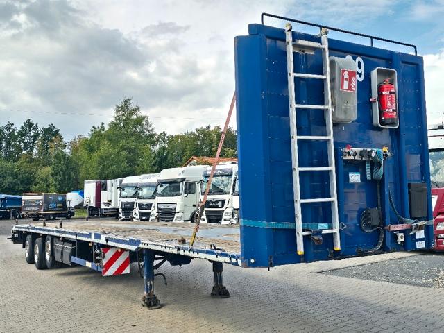 Alt producător Meusburger Plattform, 4,0 m. Ausziehbar, axă liftantă, Lenk
