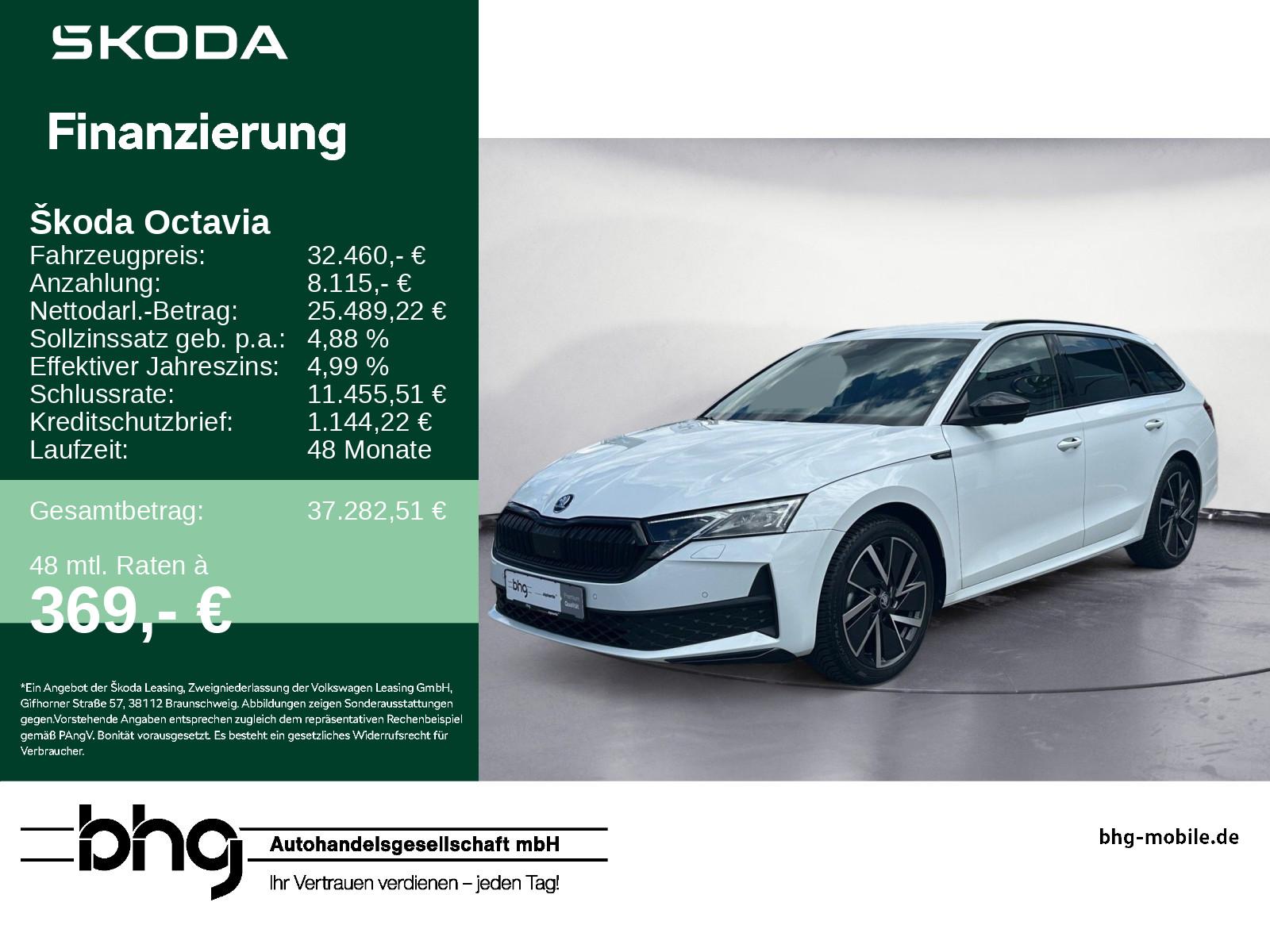 Skoda Octavia Combi Sportline 2,0TDI DSG  HUD HUD Matr