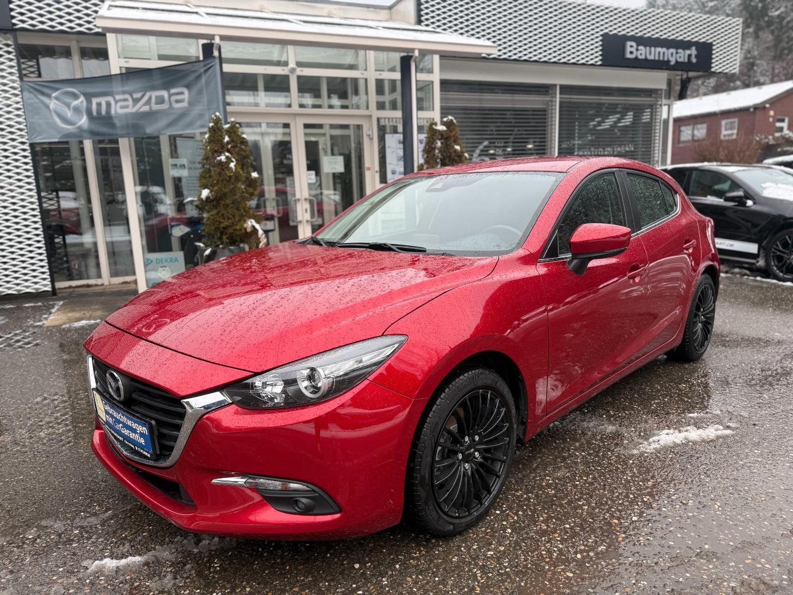 Mazda 3 Center-Line,8 Fach-Bereift, mit AHK,Navi