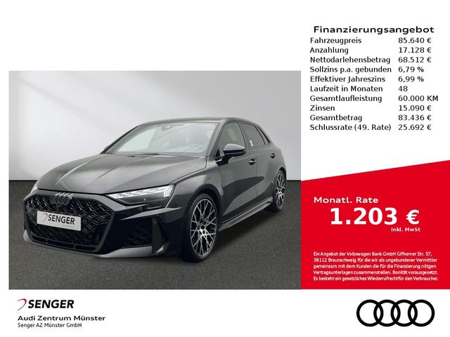 Audi RS3 Sportback S tronic ACC Navi Kamera Matrix