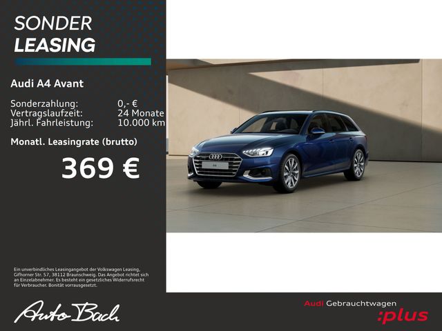 Audi A4 Avant advanced 40TDI qu Stronic Navi LED Pano