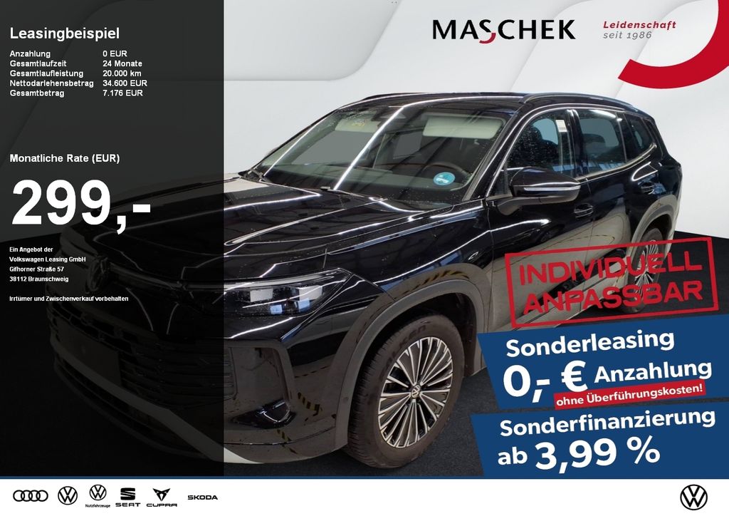 Volkswagen Tayron Life 1.5 TSI DSG AHK IQ Light RearView Am