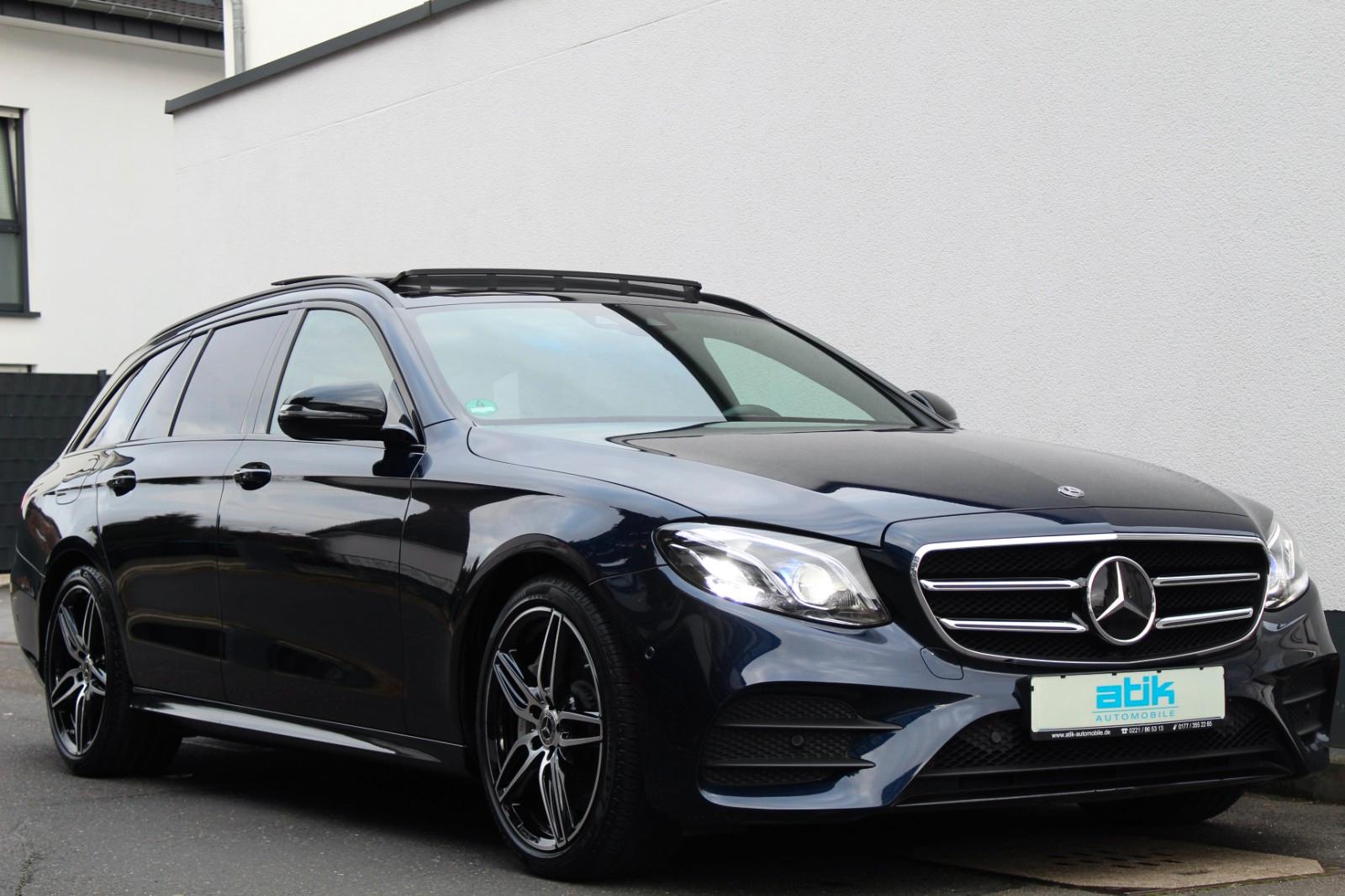 Mercedes-Benz E 300 AMG 1.HAND! PANO DISTR BURMESTER HUP MBEAM