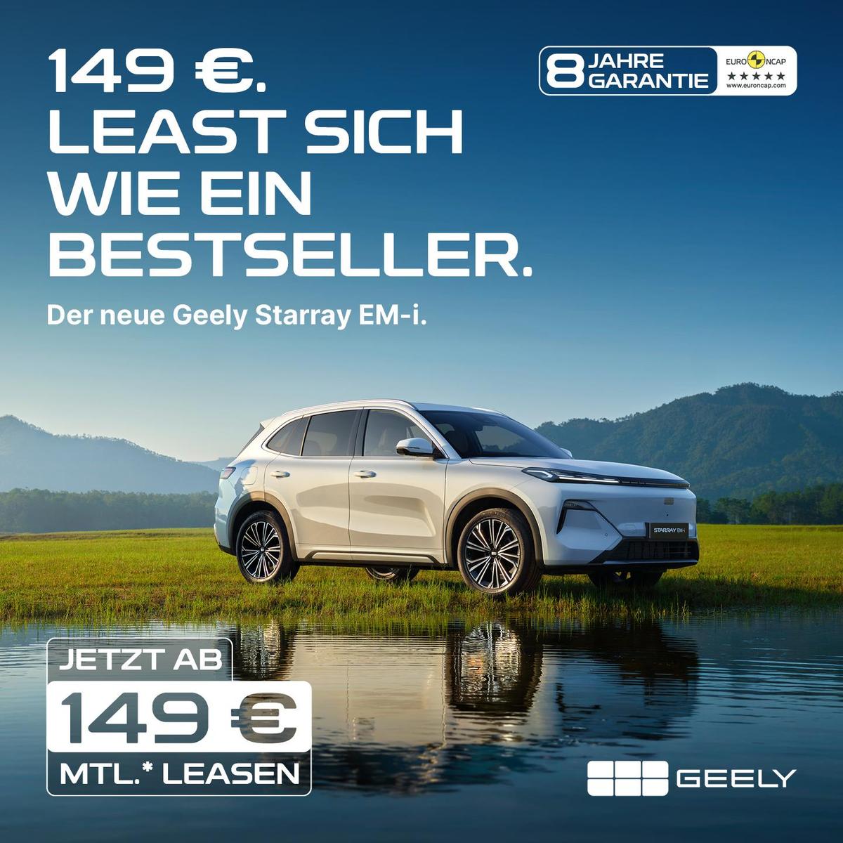 Geely Starray EM-i PRO | 8 Jahre Garantie! ab 149€ mtl